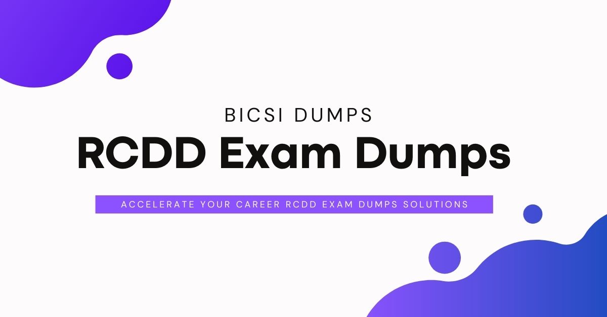 RCDD Exam Dumps