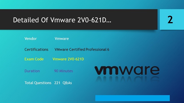 VMware 2V0-621D Dumps