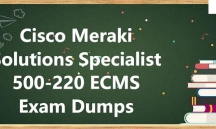 What are the Top Secrets of Passing Cisco 500-220 ECMS Exam?