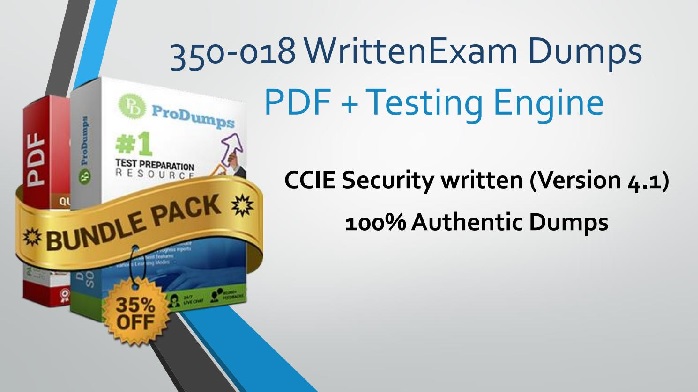 Cisco 350-018 PDF Dumps
