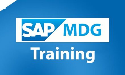 What is SAP MDG training?
